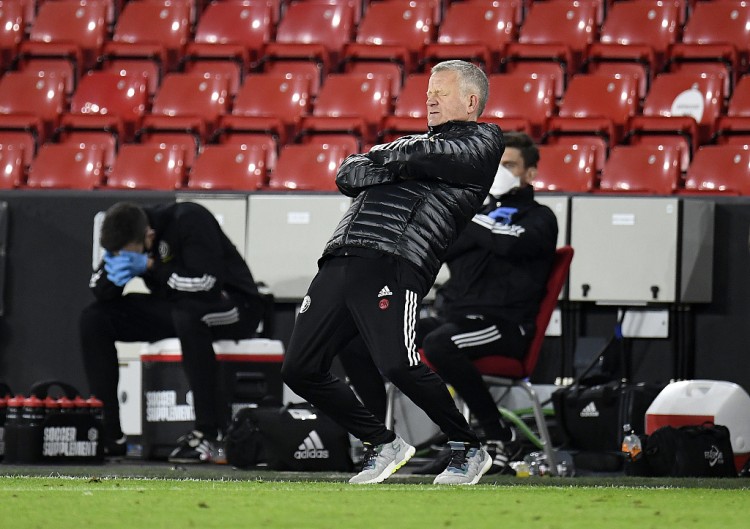 谢菲联主帅：没有人会同情我们 希望麦卡那次射门飞向看台