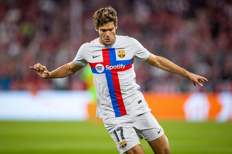 罗马诺：马科斯-阿隆索今夏自由身离开巴萨 罗贝托取决于哈维去留